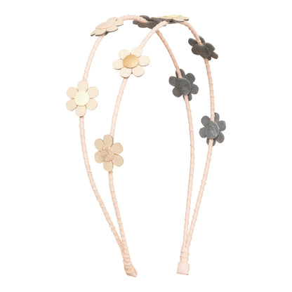 Glitzernder Blumen-Haarreifen von Mimi & Lula