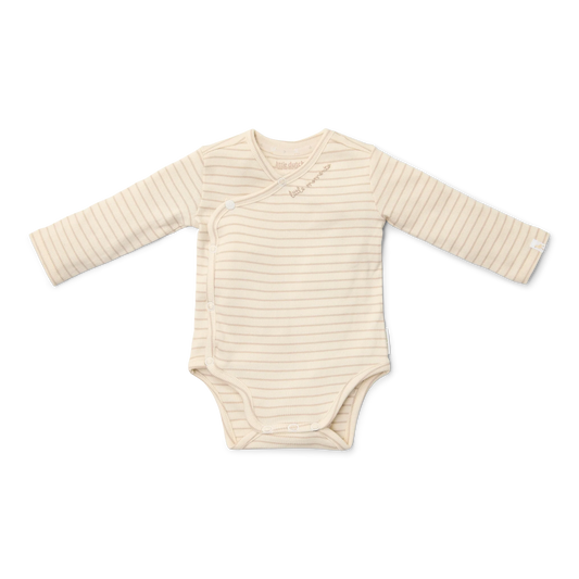 Gestreifter Body "Newborn Naturals" von Little Dutch, Größe 56-74