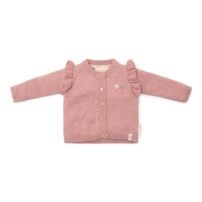Rosa Strickjacke "Fairy Garden" von Little Dutch, Größe 56-4