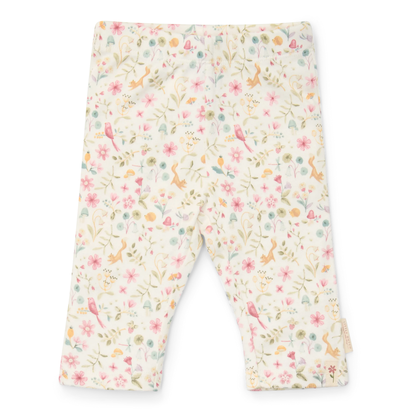Leggins "Fairy Garden" mit Blumen-Motiv von Little Dutch, Größe 56-74