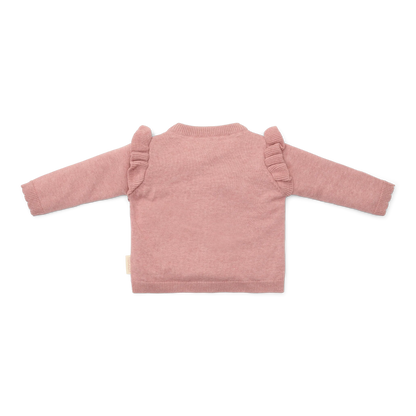 Rosa Strickjacke "Fairy Garden" von Little Dutch, Größe 56-4