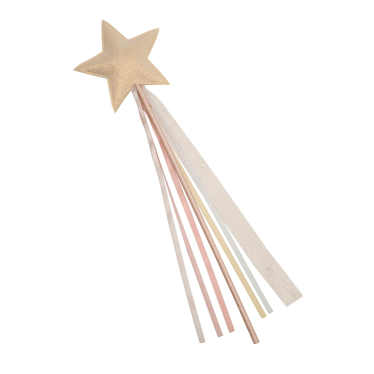 Glitzer-Zauberstab mit goldenem Stern von Mimi & Lula – Geschenkidee für Kinder zum Geburtstag
