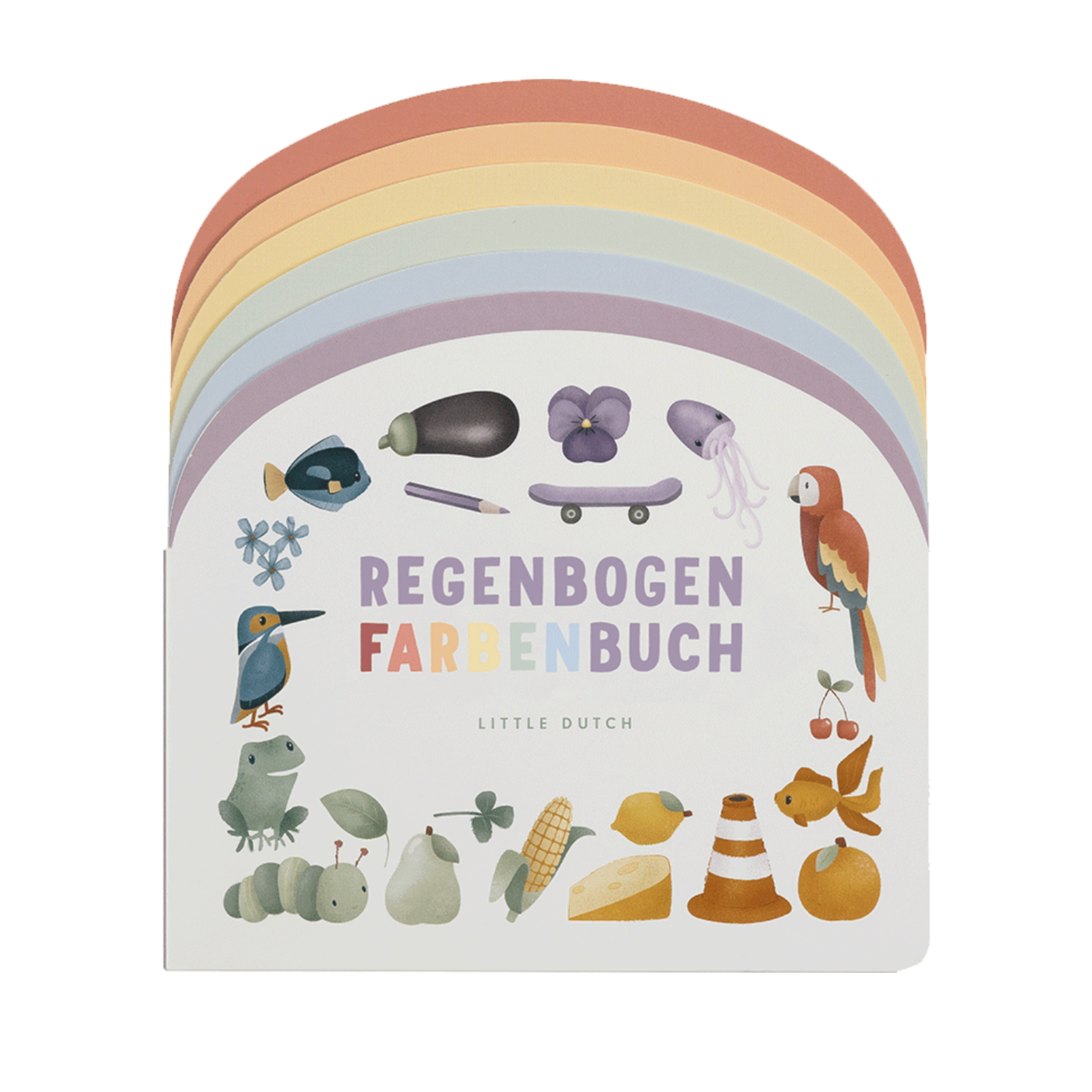 Regenbogen Farbenbuch - Kinderbuch von Little Dutch