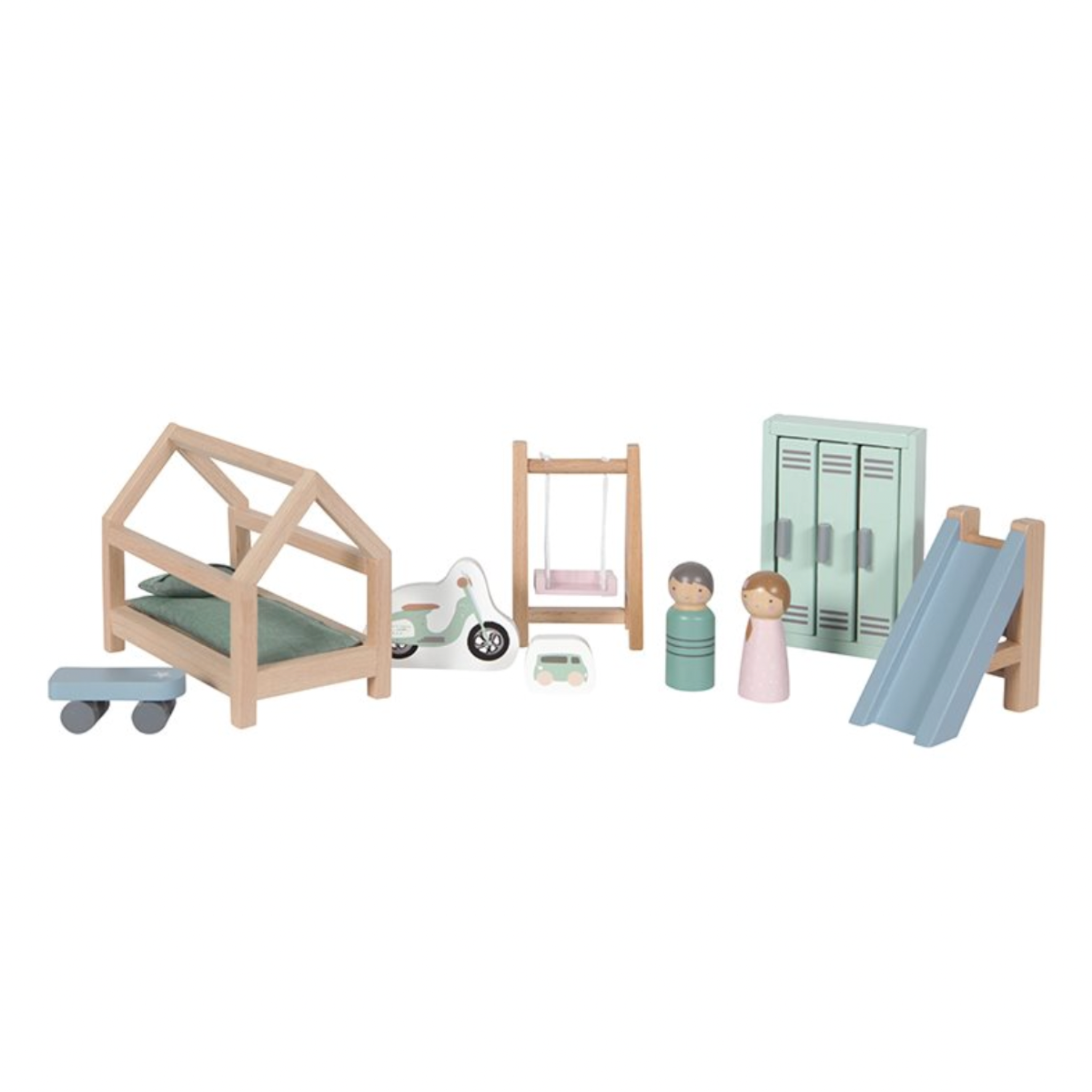 Little Dutch Kinderzimmer Spielset für das Puppenhaus