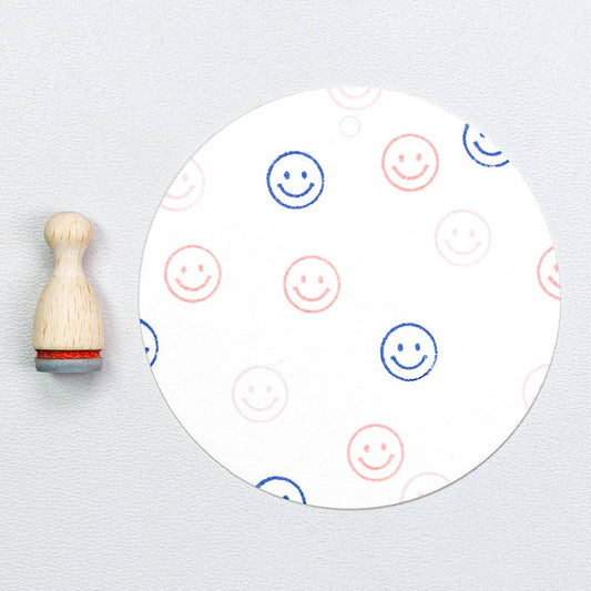"Smiley" Stempel von Perlenfischer