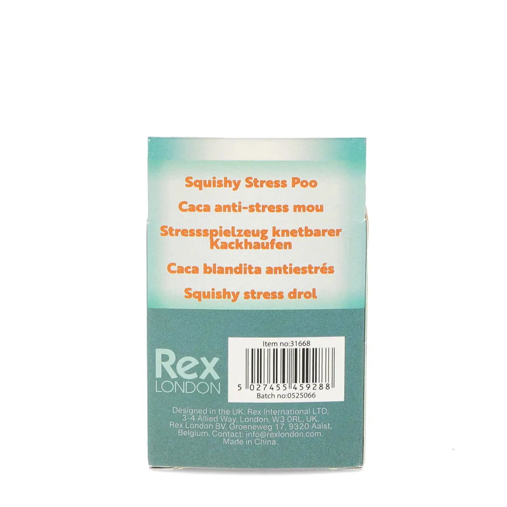 Squishy Anti-Stress-Spielzeug „Poo“ von Rex London