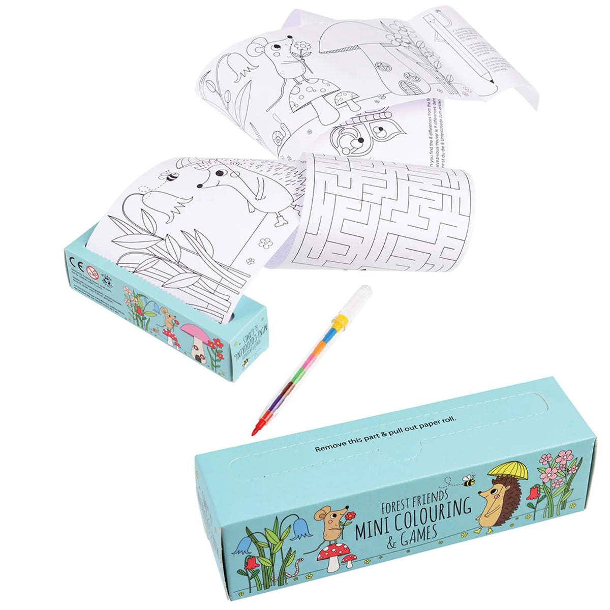 Mini Mal- & Spielset „Forest Friends“ von Rex London