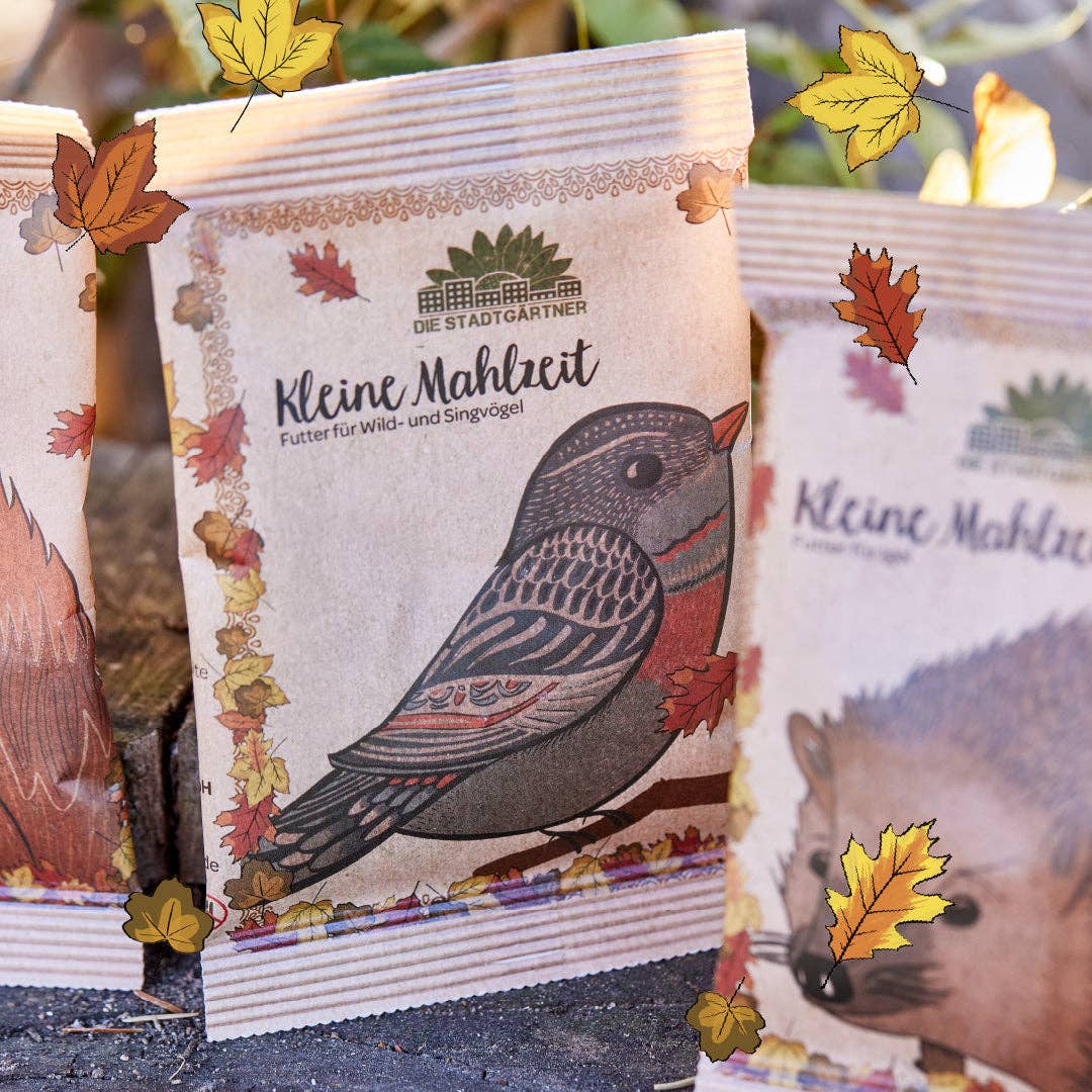 Kleine Mahlzeit für Vögel von Stadtgärtner