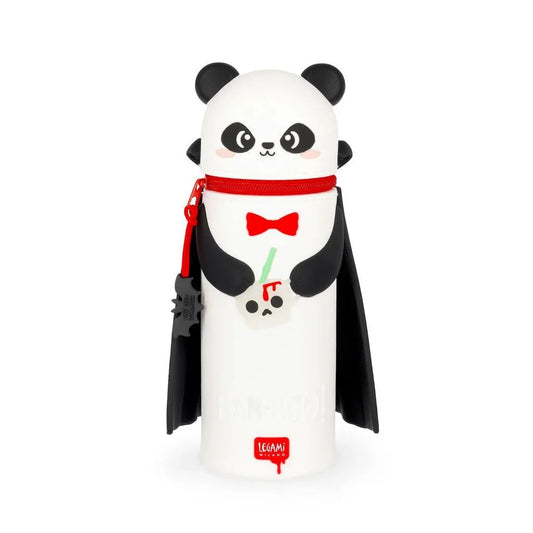 2-in-1 Kawaii Federmäppchen "Bam-Boo" mit Panda-Motiv von Legami (limitierte Halloween Edition)