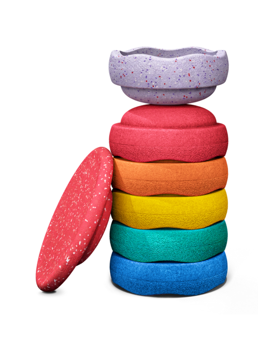 Stapelstein® "Winter Special" Rainbow Set classic