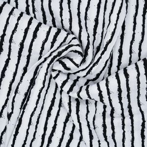 Mulltücher Baumwolle 60 x 60 cm Bio, 2er Set - Stripes