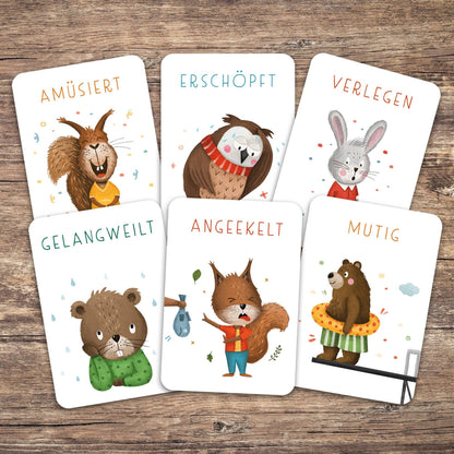 "Starke Gefühle für Kinder" - Gefühlskarten von Rüsselfuchs