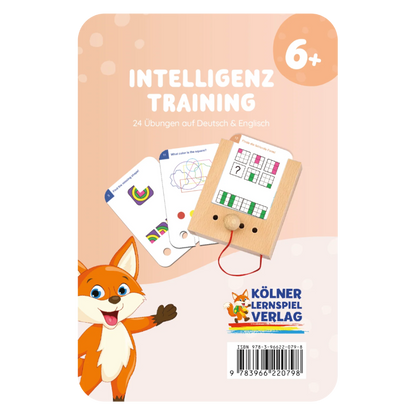 Kartensatz "Intelligenz Training" für den Lochkasten (ab 6 Jahren)