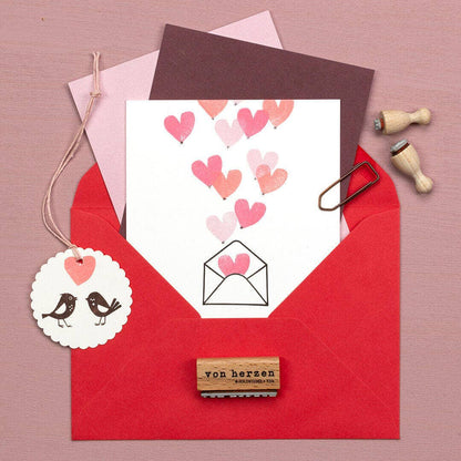 Stempel "Grote envelop" van Perlenfischer