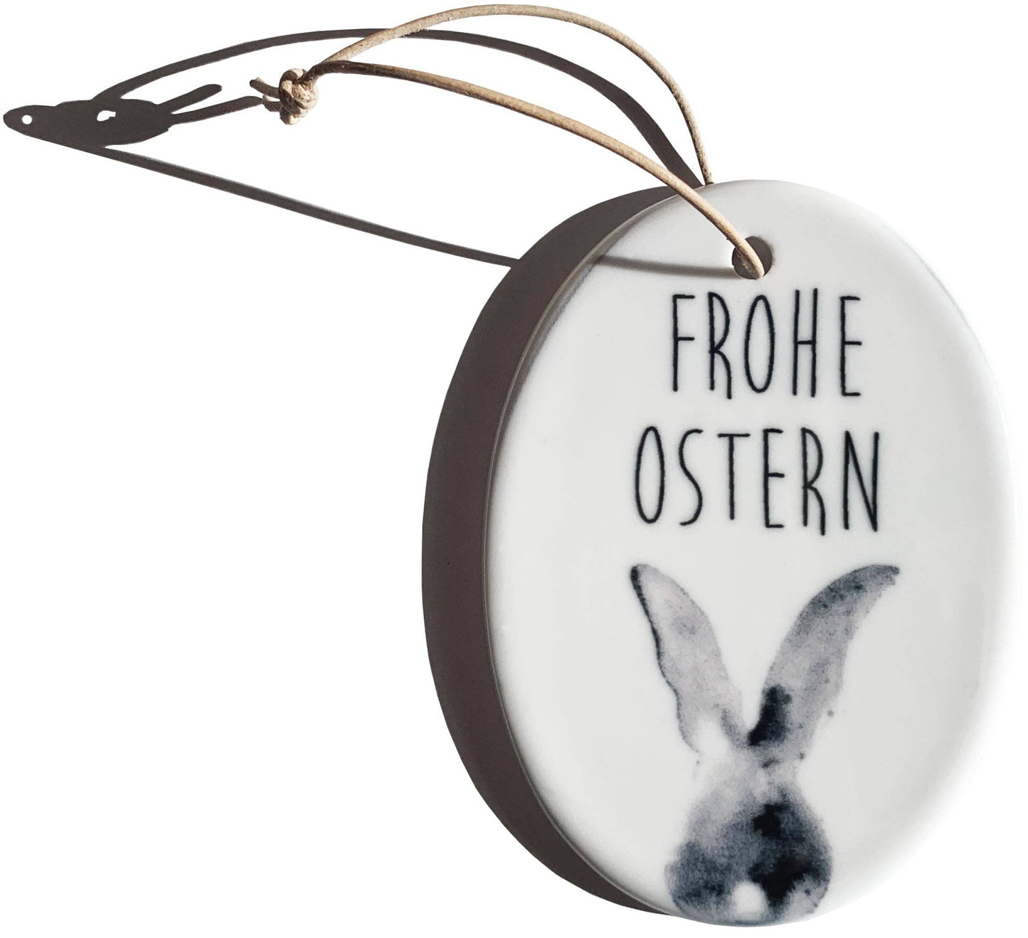 Keramiek-eierhanger "Fijne Pasen" van coopz
