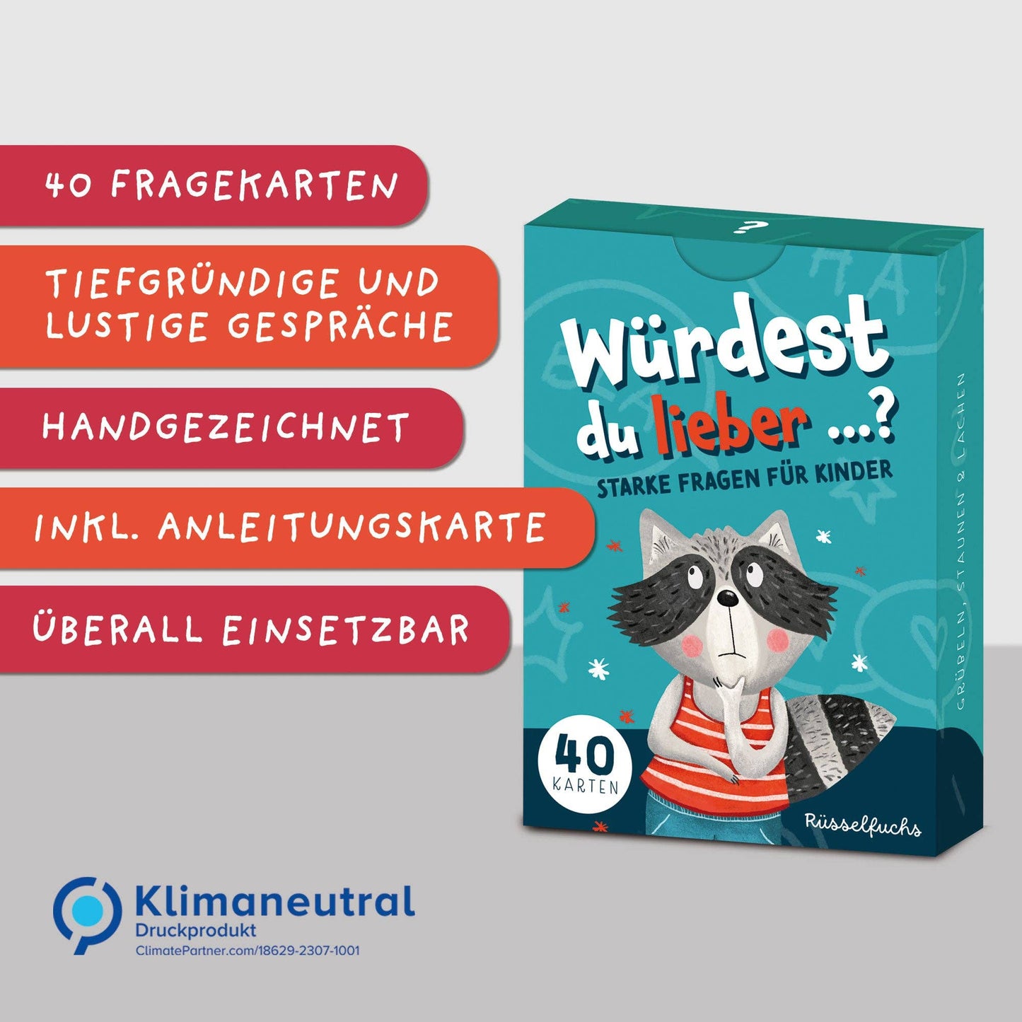 "Würdest du lieber ...?" Starke Fragen für Kinder von Rüsselfuchs