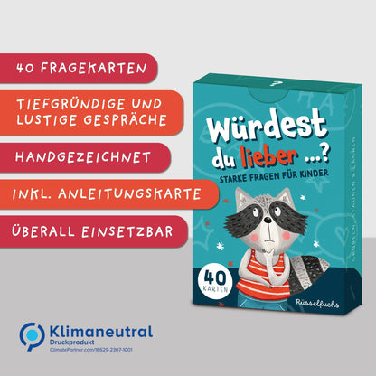 "Würdest du lieber ...?" Starke Fragen für Kinder von Rüsselfuchs