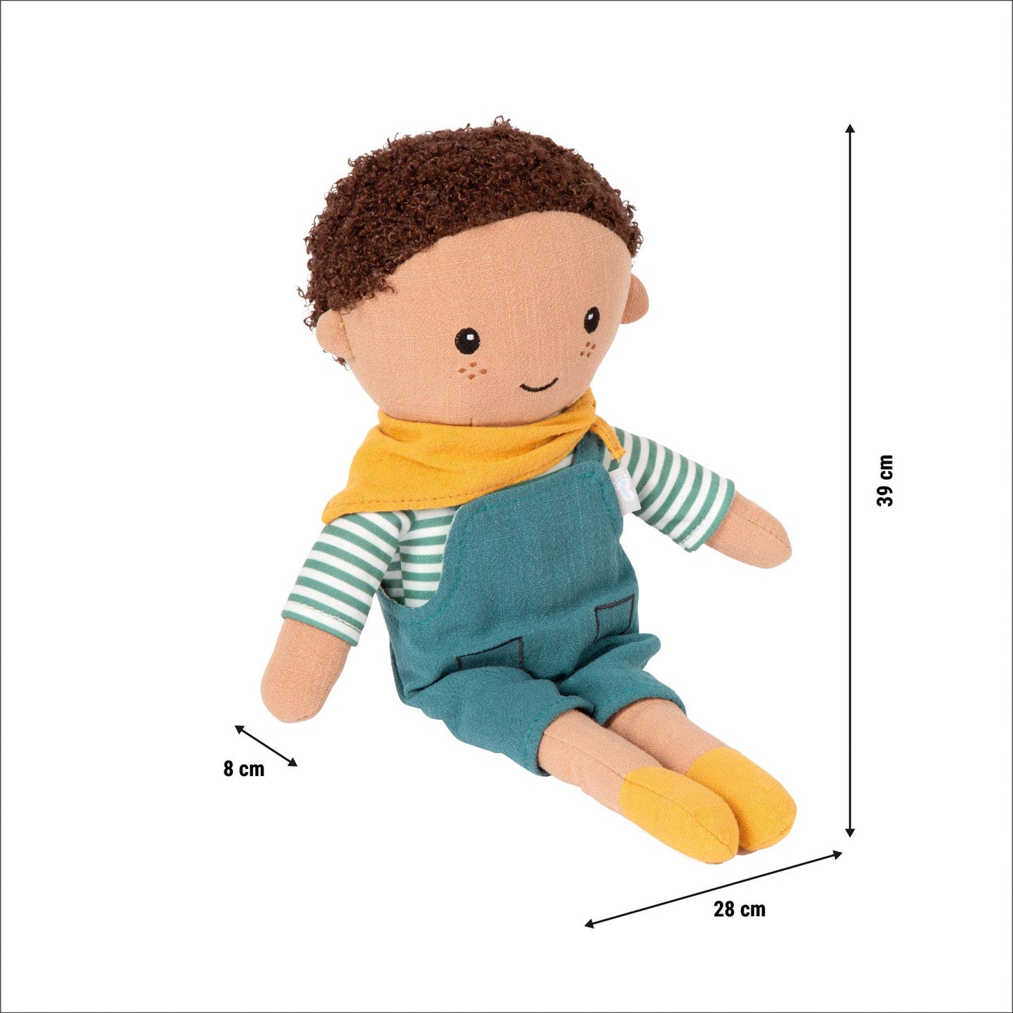 Stoffen pop "Leo" van Small Foot
