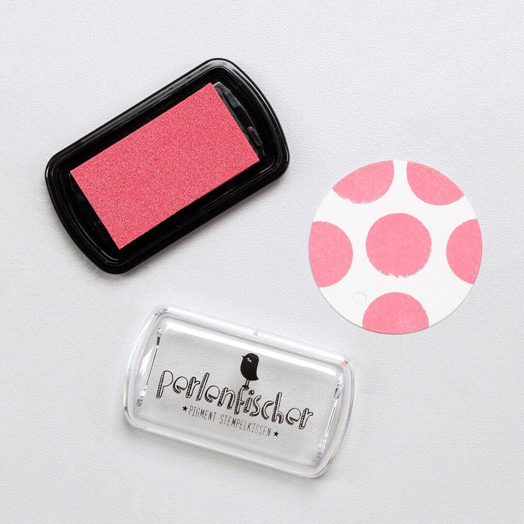 Mini Stempelkissen "Flamingo" von Perlenfischer