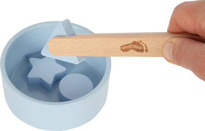 Montessori sorteerspel met houten pincet van Small Foot