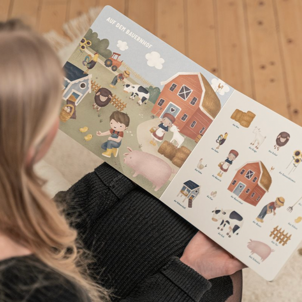 Bilderbuch für Kinder "Die Welt um dich herum" von Little Dutch