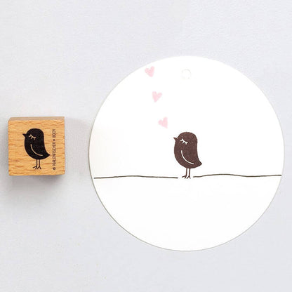 Stempel "Vogeldame klein" van Perlenfischer
