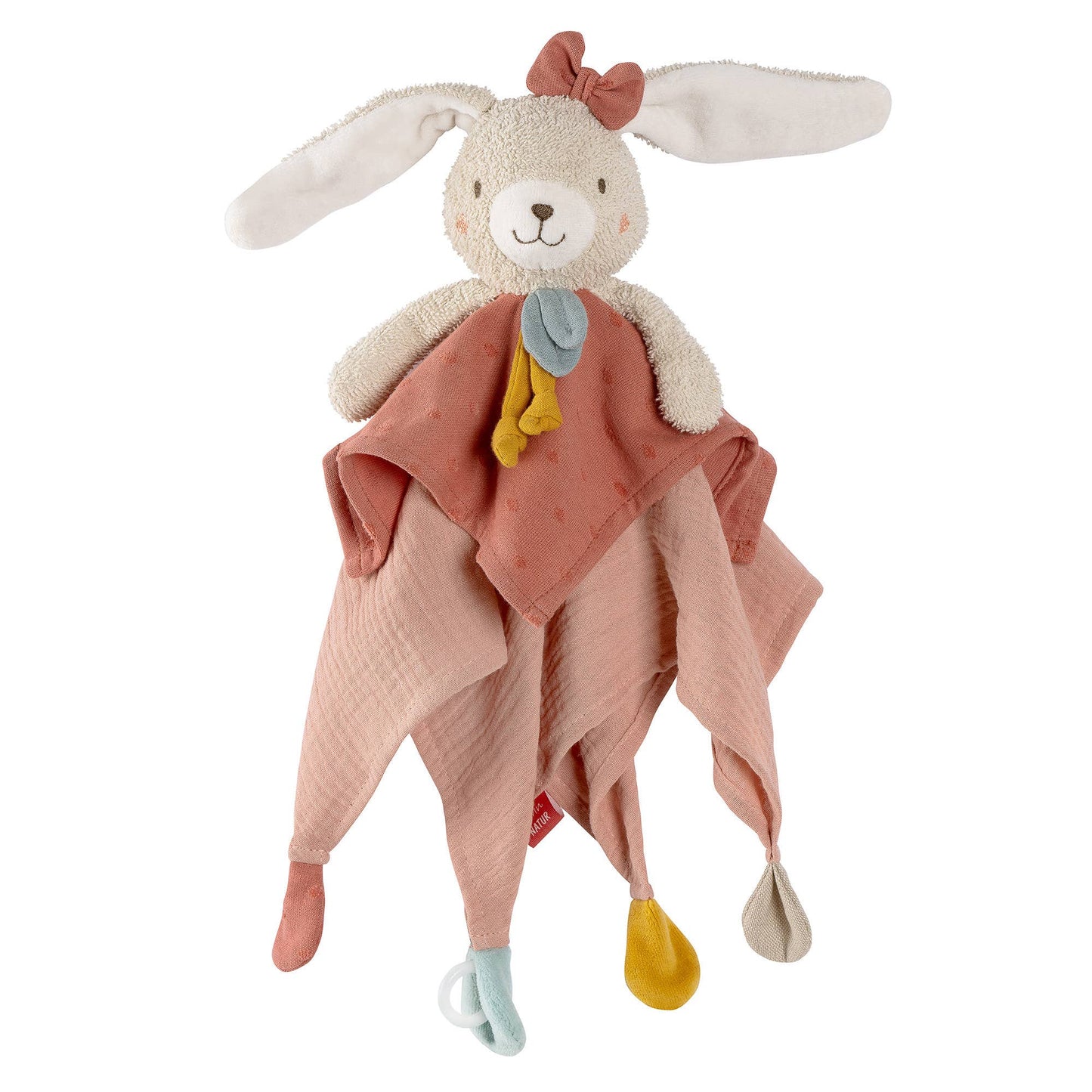 "Hase" Schmusetuch als Einschlafhilfe & Kuscheltuch von Fehn