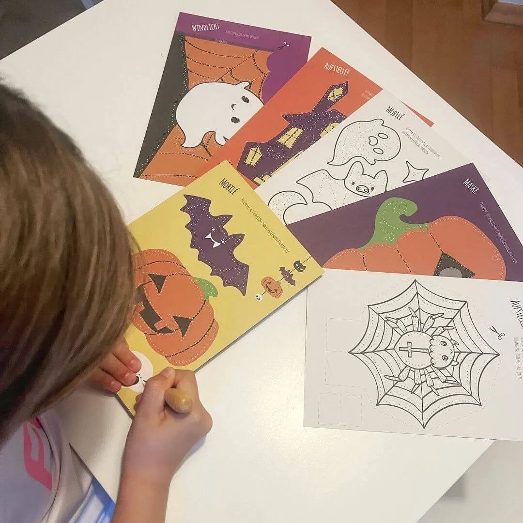 Prickelset "Halloween" für Kinder ab 3 Jahren