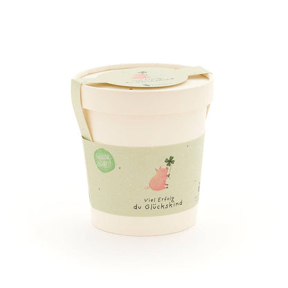 Glücksklee im Becher von Stadtgärtner