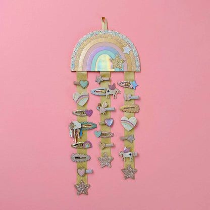 Haarspangen-Aufbewahrung Regenbogen zum Aufhängen von Mimi & Lula – kleines Mitbringsel für Mädchen