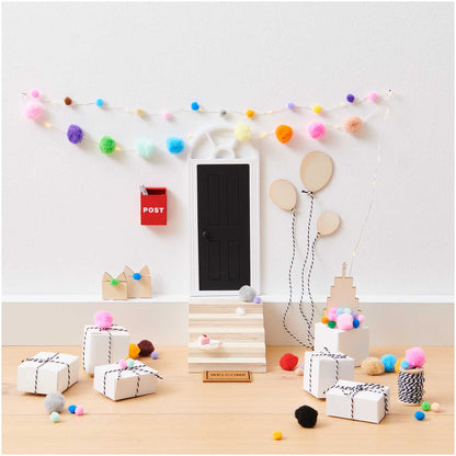 Miniatur Türmatte "Welcome" als Zubehör für die Wichtelwelt