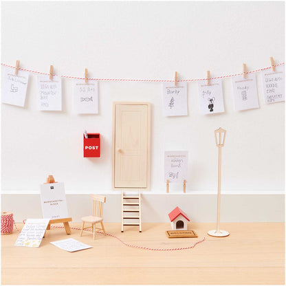 Miniatur Leiter als Zubehör für die Wichtelwelt