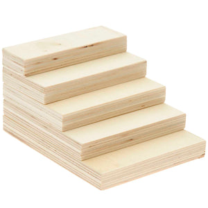 Miniatur Treppe zum selber zusammen bauen aus Holz für Wichtel