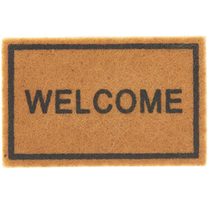 Miniatur Türmatte "Welcome" als Zubehör für die Wichtelwelt