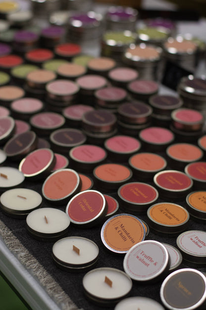 Mini-Duftkerzen mit Winter-Duft von Nordtrice