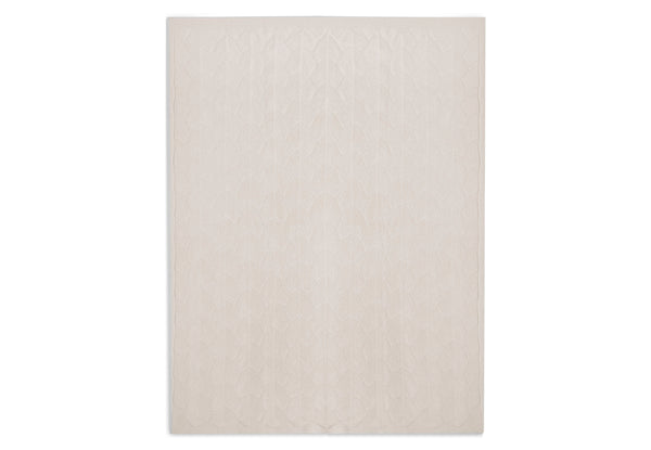 Kuschelige Decke in beige von Jollein, 75x100cm