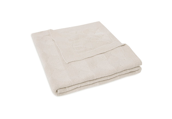 Kuschelige Decke in beige von Jollein, 75x100cm