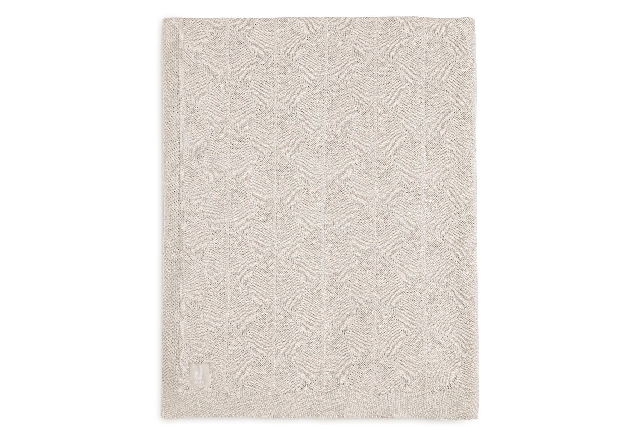 Kuschelige Decke in beige von Jollein, 75x100cm
