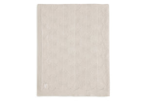 Kuschelige Decke in beige von Jollein, 75x100cm