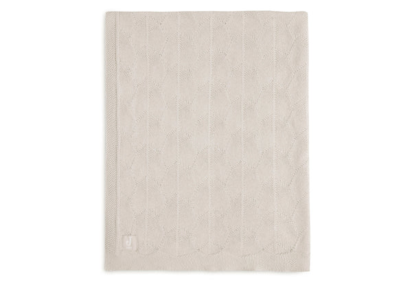 Kuschelige Decke in beige von Jollein, 75x100cm