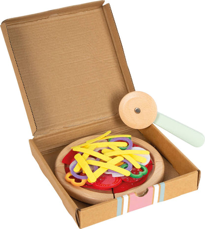 Pizza-Set Kinderspielzeug aus Holz von Small Foot