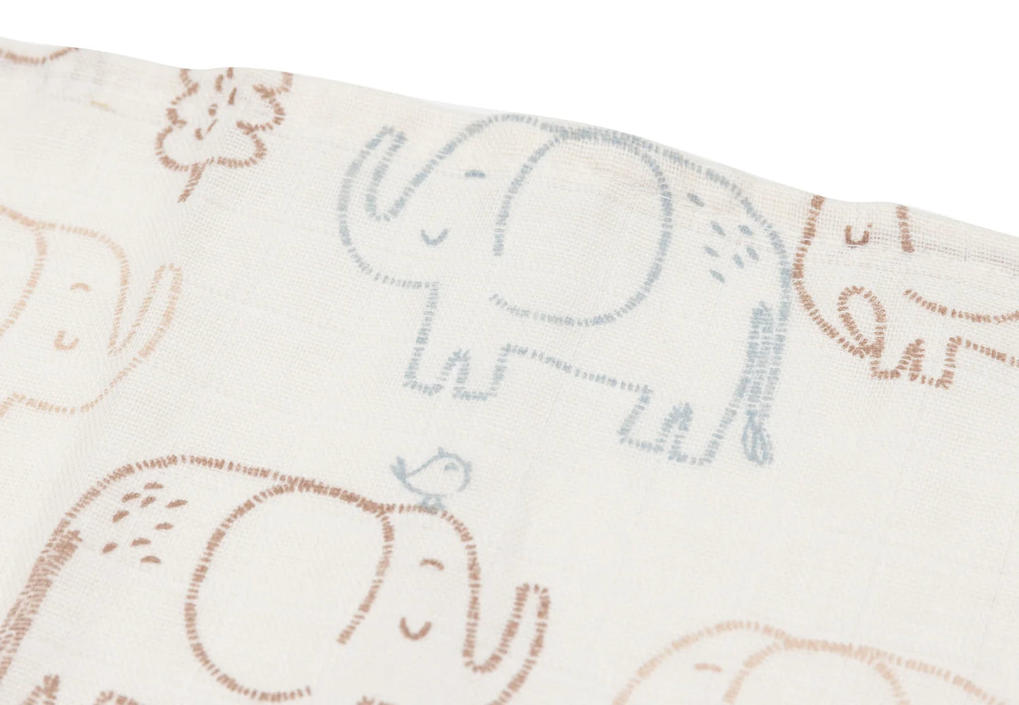 Spucktücher "Elephant Tales" von Jollein, 3er Set