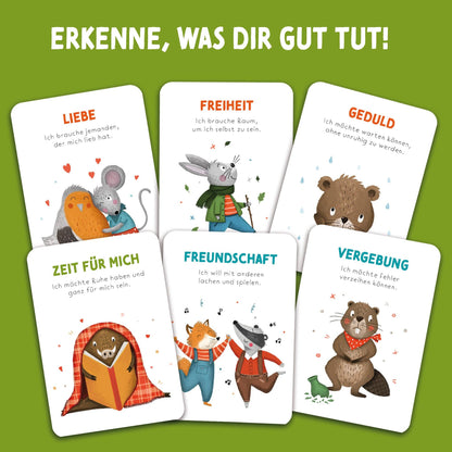 "Starke Wünsche - Was mein Herz braucht" - Bedürfniskarten für Kinder von Rüsselfuchs