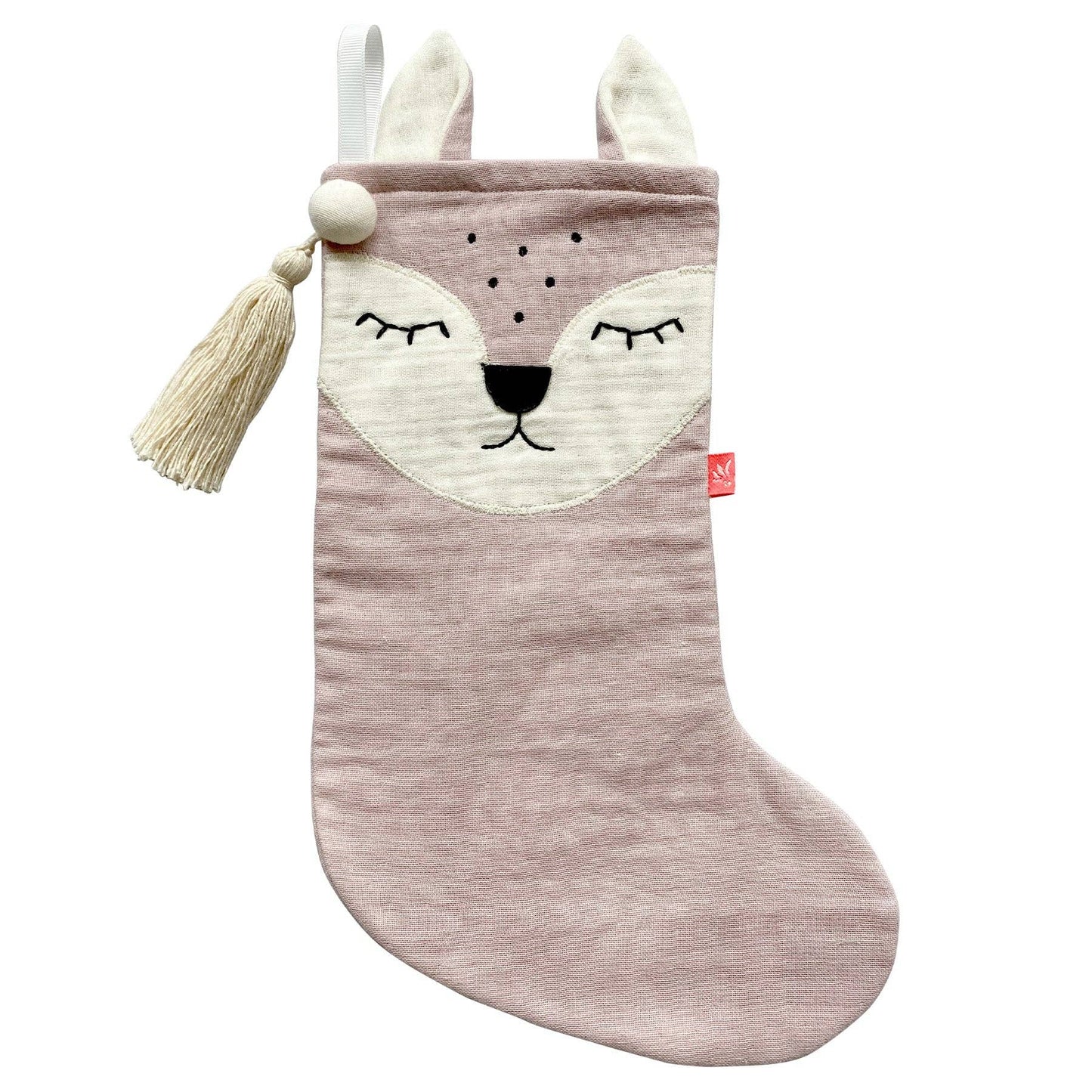 Rosa Nikolausstiefel "Rehkitz" von Kikadu