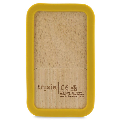 Babytelefon "Mr. Lion" aus Holz und Silikon von Trixie Baby