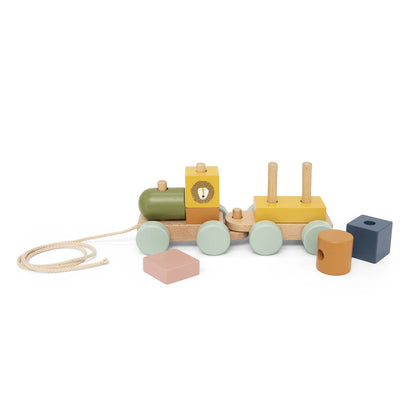 Mini-Tiereisenbahn aus Holz von Trixie Baby
