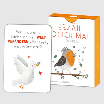"Erzähl doch mal" - Gesprächskarten für Kinder von Rüsselfuchs