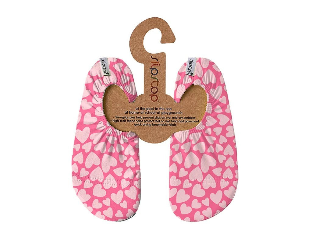 Slip Stop Schuhe "Cherish Junior" mit Herz-Motiv - perfekt für Wasser, Strand und Co.