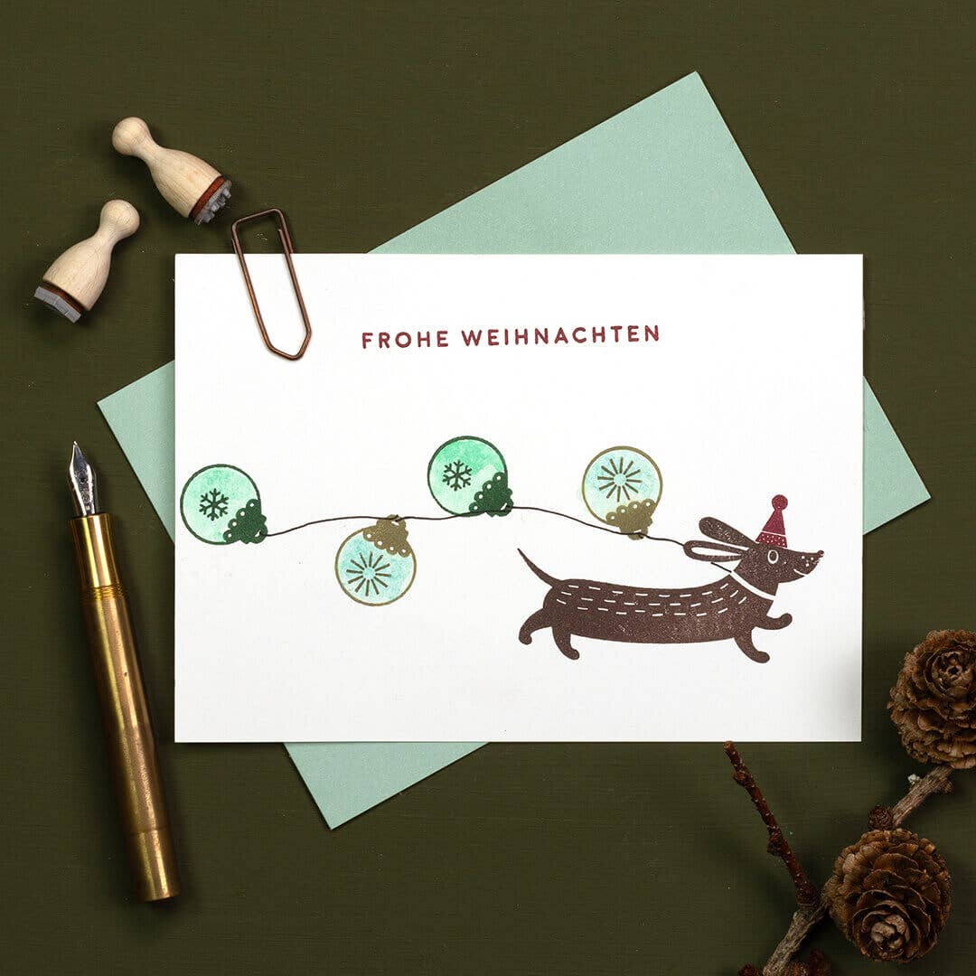 Stempel "Teckel 2" van Perlenfischer
