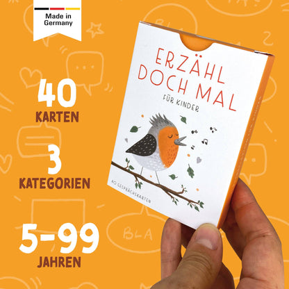 "Erzähl doch mal" - Gesprächskarten für Kinder von Rüsselfuchs